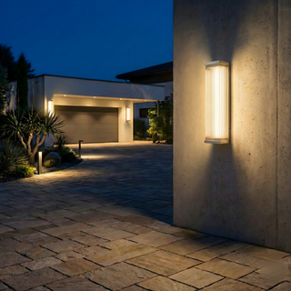 LED Wall Lamp – Outdoor Wall Light | Adjustable Color Temperature | Matte Black Finish