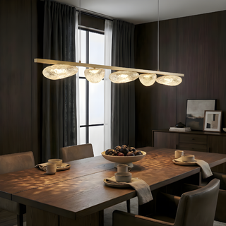 Modern Iron Pendant Light – Adjustable Light Intensity | Dining Room Lighting Fixture