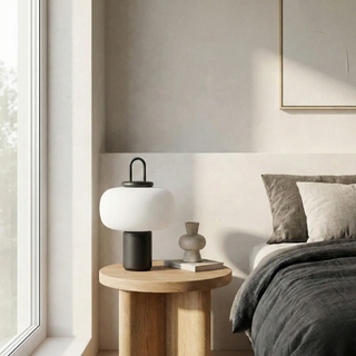 Retro Bedside Lamp – Vintage Adjustable LED Lamp with Warm Ambient Lighting
