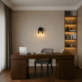 LED Wall Light – Elegant U-Shaped Metal Lamp with Nordic Style Lighting