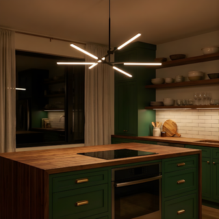 Minimalist Pendant Lamp – Sculptural Pendant Lamp with Soft Light Fixture