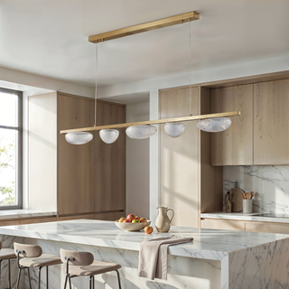 Modern Iron Pendant Light – Adjustable Light Intensity | Dining Room Lighting Fixture