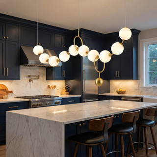 Modern Pendant Light – Alloy LED Dining Room Lighting With Remote Control