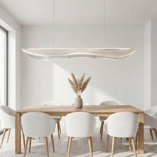 Nordic Iron Pendant Light – Modern Dining Lighting With Warm Ambient LED
