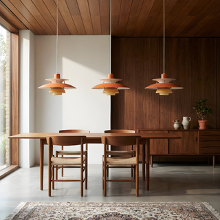 Minimalist Pendant Lamp – Nordic Hanging Light | Elegant Danish Style LED Lighting