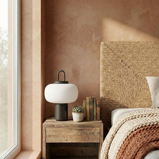 Retro Bedside Lamp – Vintage Adjustable LED Lamp with Warm Ambient Lighting