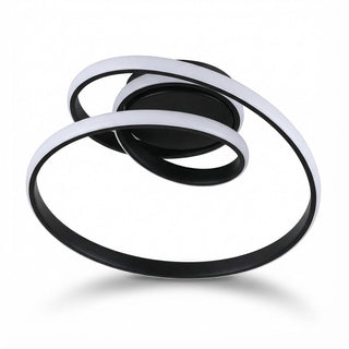 Plafonnier LED en aluminium – Luminaire de plafond moderne | Éclairage pour chambre et salon