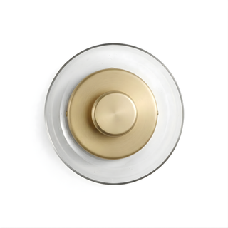 Applique Murale Baroque – Luminaire Mural Classique Avec Finition Dorée et Éclairage LED Doux