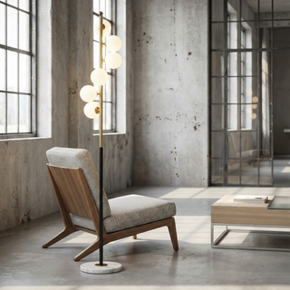 Minimalist Floor Lamp – Sleek Modern Floor Lighting With Warm LED Light