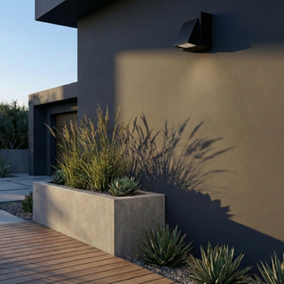 Outdoor Wall Light – Compact LED Fixture | Weather-Resistant Aluminum Porch Light