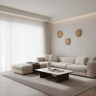Wooden Wall Lamp – Natural Wood Sconce with Integrated LED Module for Warm Interior Lighting