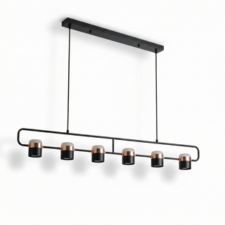 Black Metal Pendant Lamp – Modern Pendant Light With LED Hanging Lamp Design