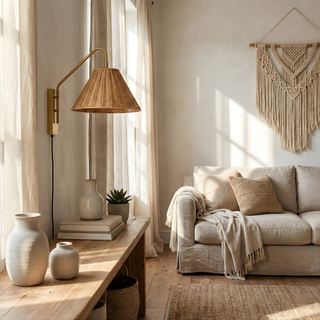 Driftwood Wall Light – Rustic Natural Wood Lighting with Soft Warm Glow