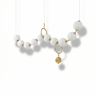 Modern Pendant Light – Alloy LED Dining Room Lighting With Remote Control