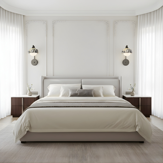 Alabaster Wall Light – Natural Marble Lamp With Articulated Arm & Diffuser