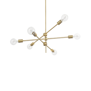 Modern Pendant Lamp – Adjustable Arm Spider Pendant Light for Living Room Lighting