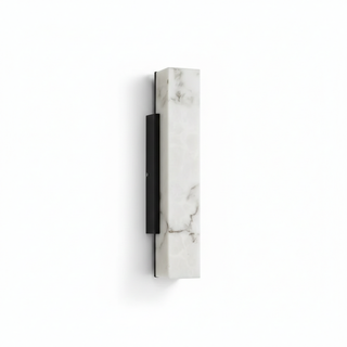 Marble-Effect Wall Light – Waterproof Outdoor Wall Sconce with LED Lighting
