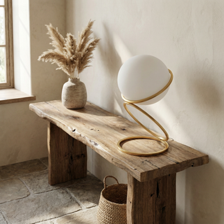 Sphere Table Lamp – Modern Artistic Lamp Design with Dimmable LED Light