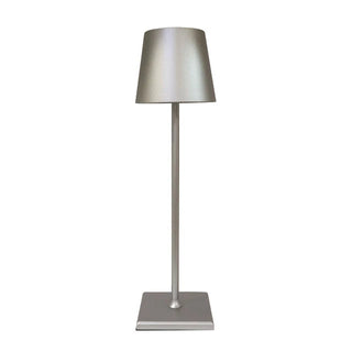 Touch LED portable lamp close-up — cordless detail