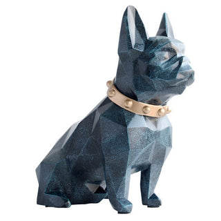 frenchie coin bank resin piggy bank stylish dog themed home decor side view