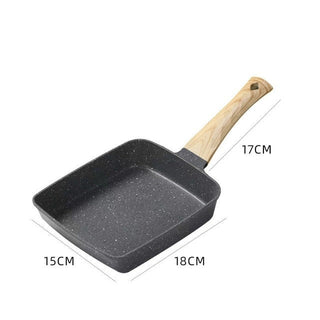 non stick grill pan wave bottom japanese omelette pancakes durable top view