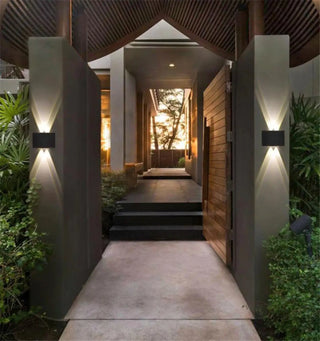 MOKA Patio Exterior Wall Light – Outdoor Terrace Contemporary Lamp