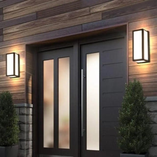MATA Design Outdoor Terrace Light – Decorative Contemporary Exterior Patio Lamp