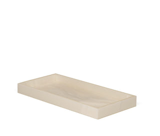 Bea elegant resin bathroom tray organizer towel essentials close-up