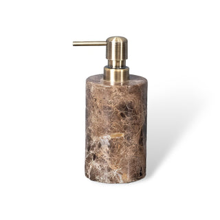 dark brown marble luxury bathroom set soap dispenser accessories product view