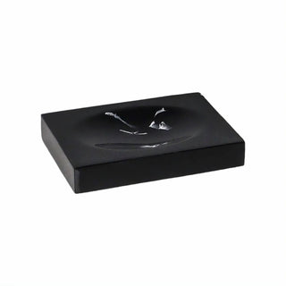 black marble bathroom set white veined luxury modern design set view
