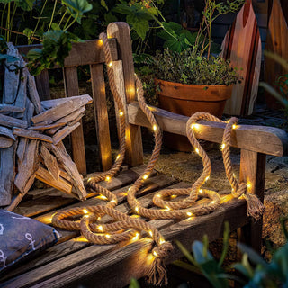 Rustic Light Garland – Elegant String Lights With Soft Warm Glow & Easy Install
