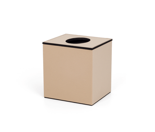 square magnetic lid tissue box oval cutout home decor front view