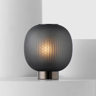 Elegant minimalist ball table lamp — soft ambient warm glow