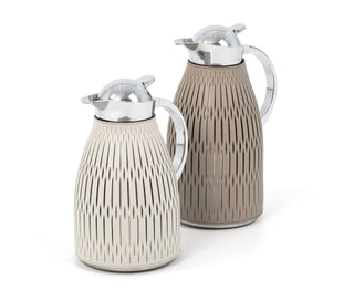 rose thermal carafe stainless steel insulated coffee pot easy clean lifestyle view