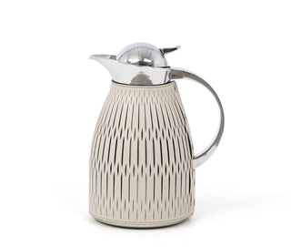 rose thermal carafe stainless steel insulated coffee pot easy clean front view