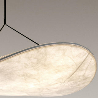 Nordic hanging lamp with fabric Tyvek diffuser