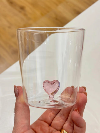 Handcrafted Animal Figurine Glass Cup