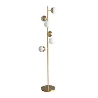 Magic tree lamp wide view — glass metal LED