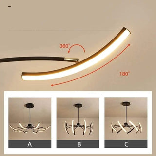LARGE LED Oversized Statement Ceiling Light