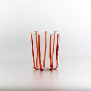 handcrafted glass tumbler