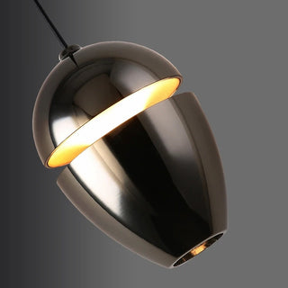 Bedside pendant top view — small cozy ceiling fixture