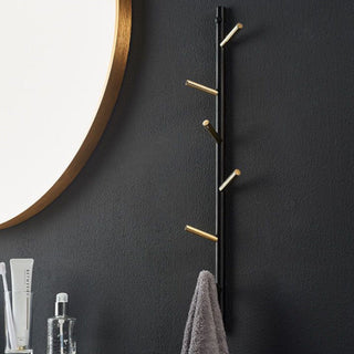 tree branch wall mount clothes hook rustic coat hanger artistic home detail