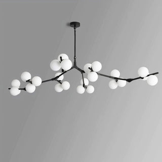 Nature Globe Chandelier – Modern Suspension Light With Adjustable LED Warm Ambient Lighting