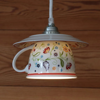 ELANCIA Minimalist Modern Cup-Shape Ceiling Light – view 1