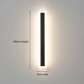 Outdoor LED Wall Lamp – Adjustable Stainless Steel IP65 Weatherproof Lighting