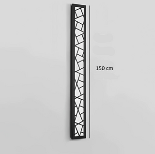 Outdoor Wall Light – Geometric Linear LED Waterproof Exterior Lighting Fixture
