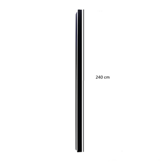 Outdoor Wall Lamp – Black Minimalist LED Linear Wall Sconce With Adjustable Brightness