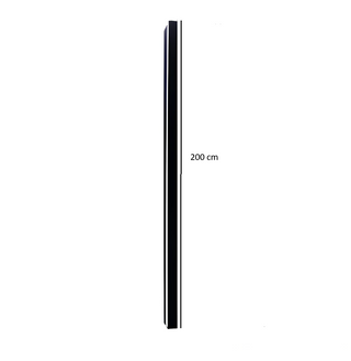 Outdoor Wall Lamp – Black Minimalist LED Linear Wall Sconce With Adjustable Brightness