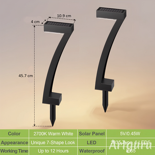 Solar Garden Lights – Waterproof LED Outdoor Lamps | Contemporary Design