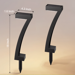 Solar Garden Lights – Waterproof LED Outdoor Lamps | Contemporary Design